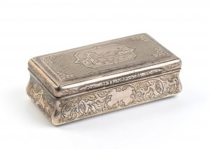 Austro-Hungarian silver snuff box