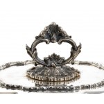 Italian silver entrée dish