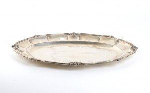 Italian silver tray