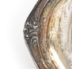 Italian silver tray