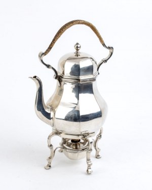 English sterling silver tea kettle