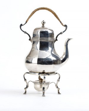 English sterling silver tea kettle