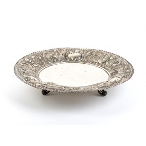Italian silver tray