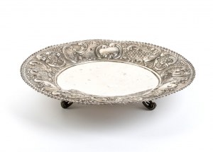 Italian silver tray