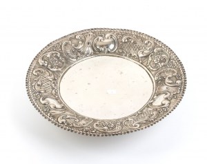 Italian silver tray