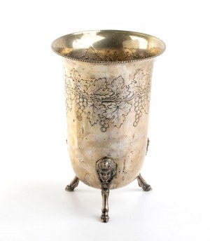 Italian silver vase