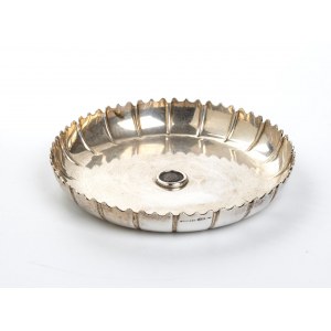 BULGARI Sterling silver basket