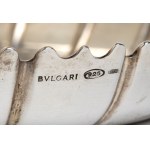 BULGARI Sterling silver basket
