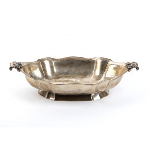 Ditta Messulam Enrico di Alberto Italian silver centerpiece