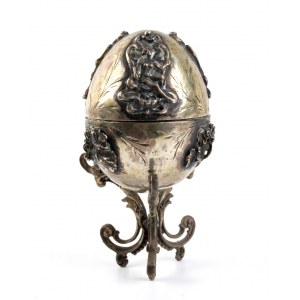 Silver egg