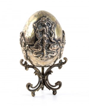 Silver egg