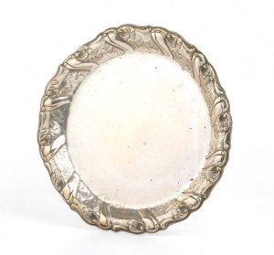 Italian silver salver