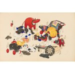 Kawasaki Kyosen (1877-1942), Wół, Osaka, 1918