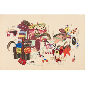 Kawasaki Kyosen (1877-1942), Horse, Osaka, 1918 - Online auction