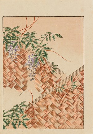 Furuya Kōrin (1875-1910), Yamada Naosaburo (1866-1932), Tkanina na kimono, Kioto, 1897