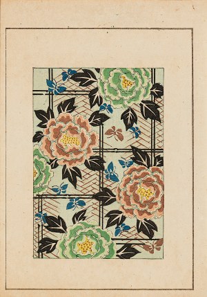 Furuya Kōrin (1875-1910), Yamada Naosaburo (1866-1932), Tkanina na kimono, Kjóto, 1897