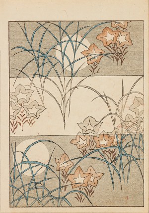 Furuya Kōrin (1875-1910), Yamada Naosaburo (1866-1932), Tissu pour kimono, Kyoto, 1897