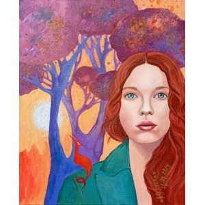 Agnieszka Stobnicka, yeux bleus, 2024