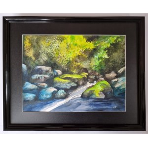 Anna Lenart, Mountain Stream, 2024
