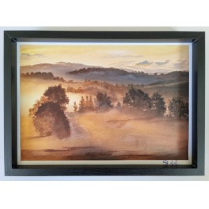 Czeslaw Nawrat, Dawn in the Foothills, 2022
