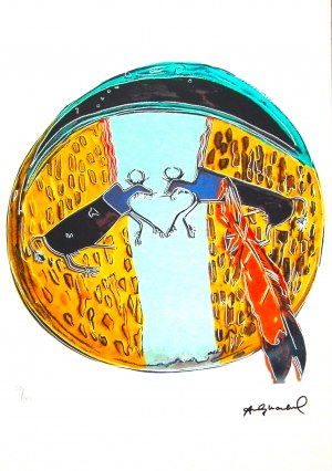 Andy Warhol (1928-1987), Bouclier des Indiens des plaines 382