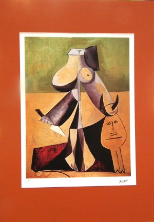 Pablo Picasso(1881-1973), Poule de mar(Morské kurča), 1995