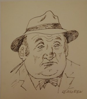 Zbigniew Lengren(1919-2003),Zestaw dwóch portretów