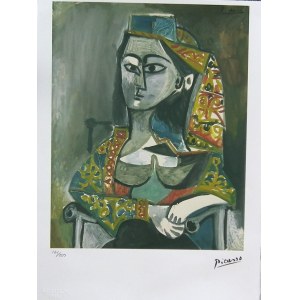 Pablo Picasso(1881-1973),Portrait of a woman in Turkish dress,1995(1955)