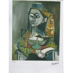 Pablo Picasso(1881-1973),Portret kobiety w stroju tureckim,1995(1955)