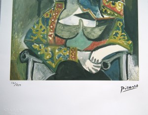 Pablo Picasso(1881-1973),Portret kobiety w stroju tureckim,1995(1955)