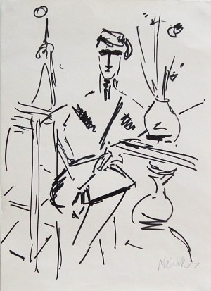 Zygmunt Józef Menkes (1896-1986), Figura seduta