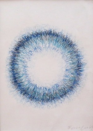 Wojciech Fangor(1922-2015),Bouclier Bleu,1969