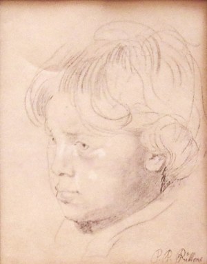 Peter Paul Rubens(1577-1640),Porträt von Niclas, dem Sohn des Künstlers