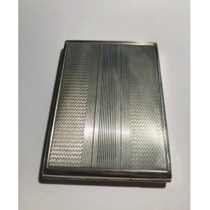 Silver cigarette case,years1931-1948