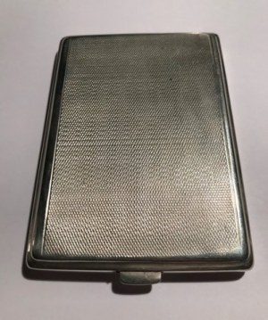 Silver cigarette case,years1931-1948