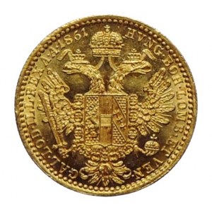 FJI 1848-1916, ducat 1861 haircut.