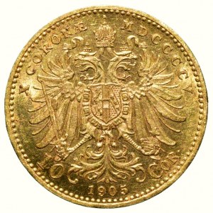 FJI 1848-1916, 10 crowns 1905 p.z.
