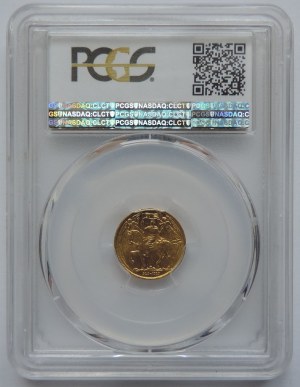 ČSR 1918-1939, dukátová medaile milénium 929-1929 (PGCS MS 65)