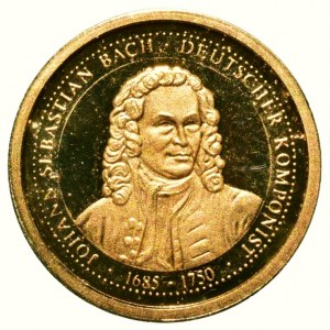 Medaglie b.l., Johann Sebastian Bach
