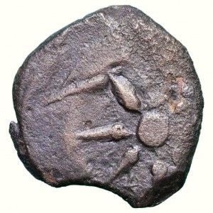Alexander Jananeus 103-76 BC, AE prutah