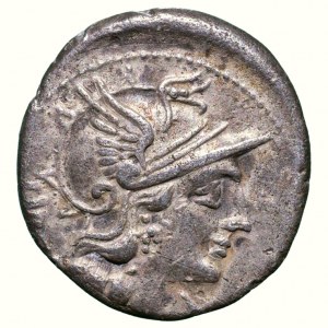 Marcia, Quintus Marcius Libo, AR denár 148 pred Kr.