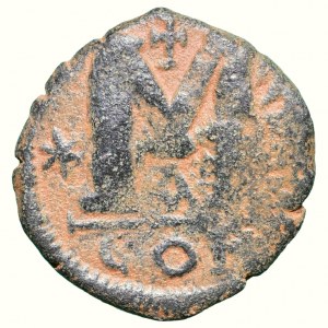 Giustino I. 518-527, AE follis