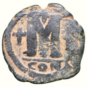Giustino I. 518-527, AE follis