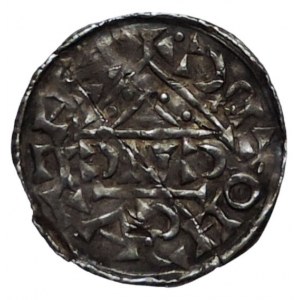 Bavorsko, Jindřich V. der Moseler 1018-1026, Denár Hahn 31 d5