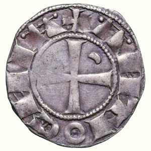 Crusader States, Antioch, Bohemond III. 1163-1201, Ag denarius