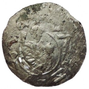 Bořivoj II., první vláda 1100-1107, denár Cach 413