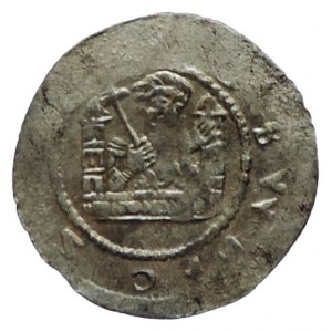 Vladislav II. 1140-1172, denár Cach 558 ned. 0