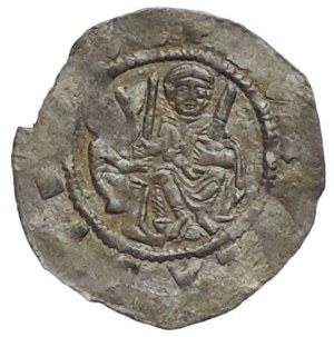 Vladislav II. 1140-1172, denario Cach 598
