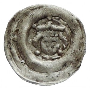 Přemysl Otakar II., moravský denár Cach 905