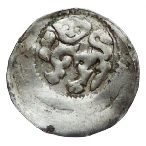 Přemysl Otakar II., moravský denár Cach 906